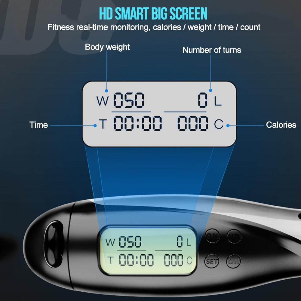 Digital fitness tracker with HD smart big screen displaying various metrics on a dark background.