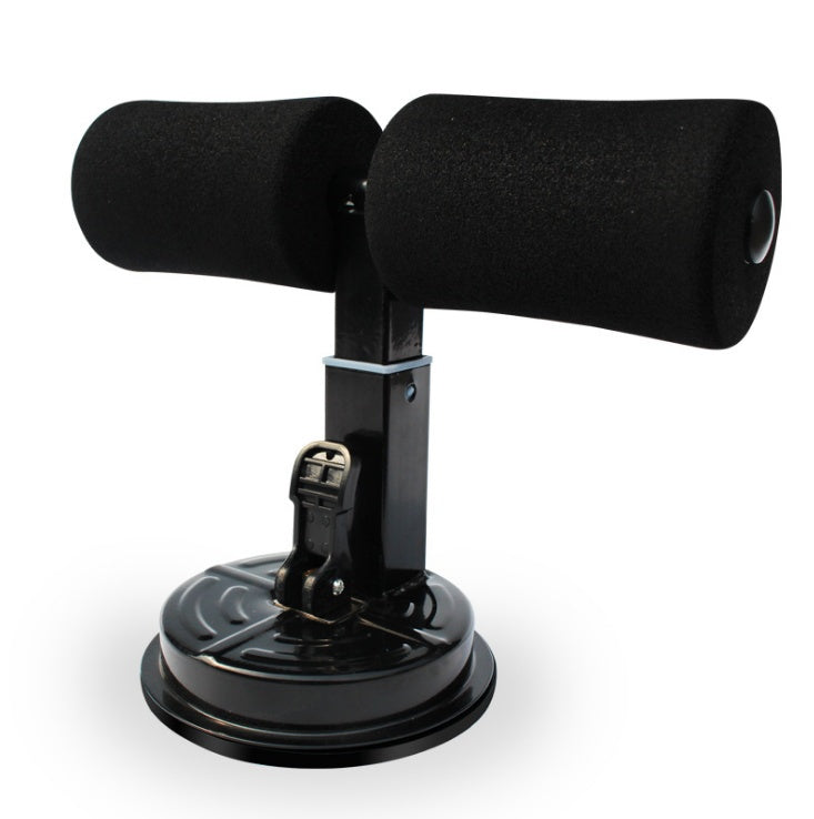 Black handheld device with dual foam handles on a white background